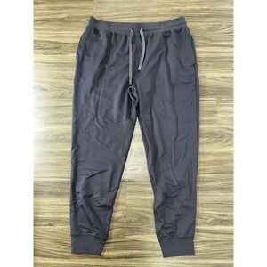 Legend Pants Mens XL Gray Joggers Sweatpants 4 Way Stretch Gym Run -217